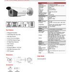 Hikvision 4.0Mp Exir Turbo Bullet Camera In Malaysia