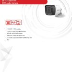 Hikvision Bullet Audio Camera With 2 Megapixels