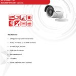 Hikvision Bullet Camera With 2 Megapixels