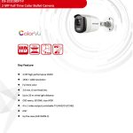 Hikvision Colourvu Bullet Camera With 2 Megapixels