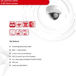 Hikvision Dome Camera With 8 Megapixels