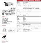 Hikvision Exir Turbo Bullet Camera With 2 Megapixels