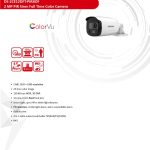 Hikvision Pir Siren Colour Camera With 2 Megapixels