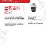 Hikvision Ptz Camera With 2 Megapixels